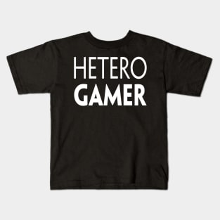 HETERO GAMER Kids T-Shirt